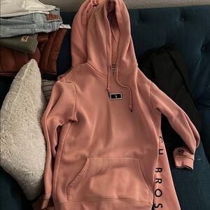 Peach Bros Pink Hoodie